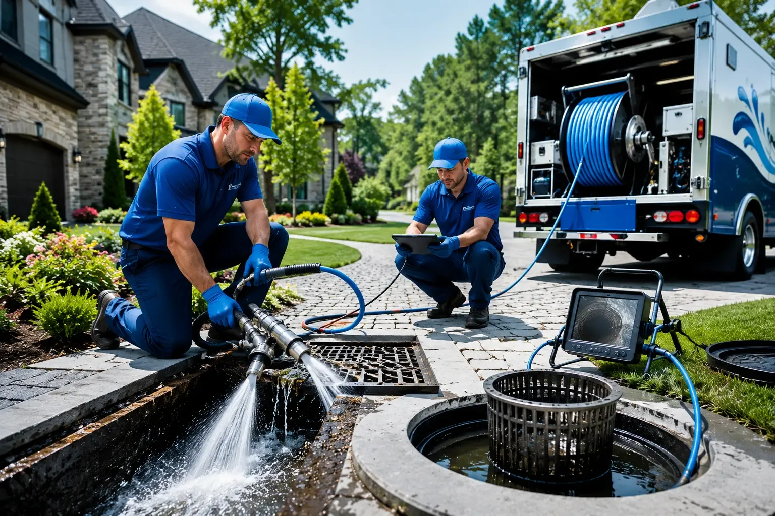 Local outdoor drain cleaning professionals in Whipple, OH